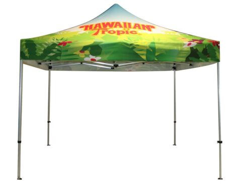 10ft Full Color Custom Printed Outdoor Tent