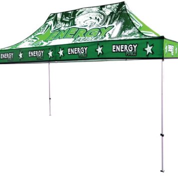 15ft Full color Custom Printed Outdoor Tent