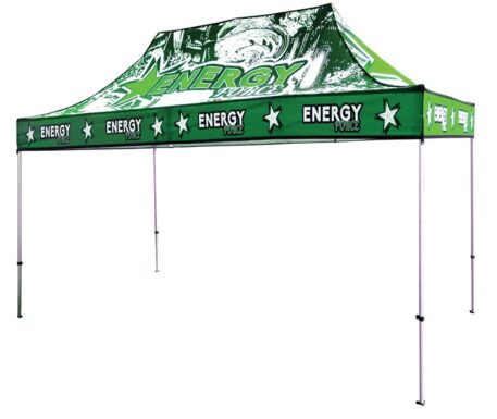 15ft Full color Custom Printed Outdoor Tent