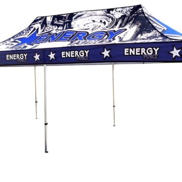 20ft Full Color Custom Printed Outdoor Tent