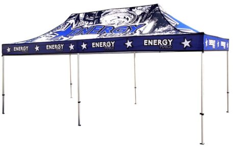 20ft Full Color Custom Printed Outdoor Tent