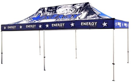 20ft Full Color Custom Printed Outdoor Tent