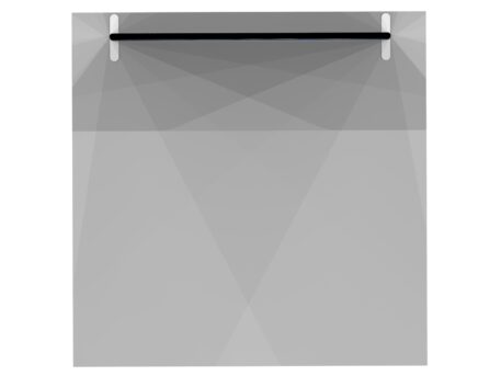 8ft Straight Waveline Display Top