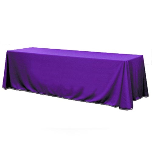 8ft Unprinted Table Cover