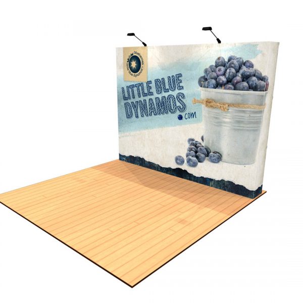 10ft Tension Fabric Pop Up Display