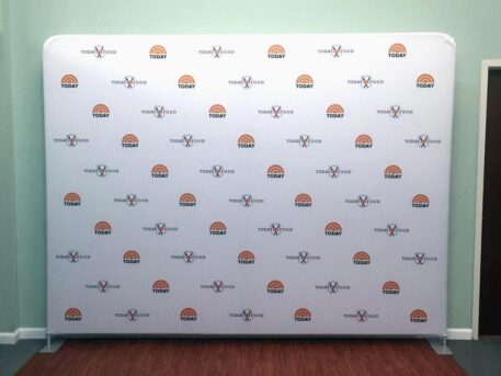 10ft Step and Repeat Tension Fabric Media Backdrop - Image 10