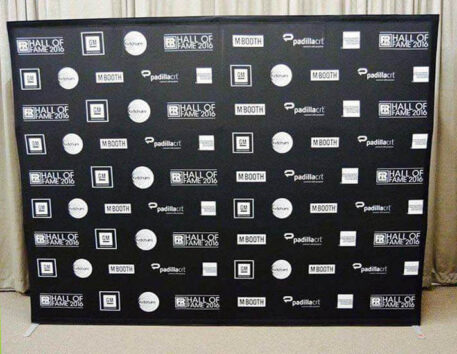 10ft Step and Repeat Pop Up Media Backdrop - Image 8