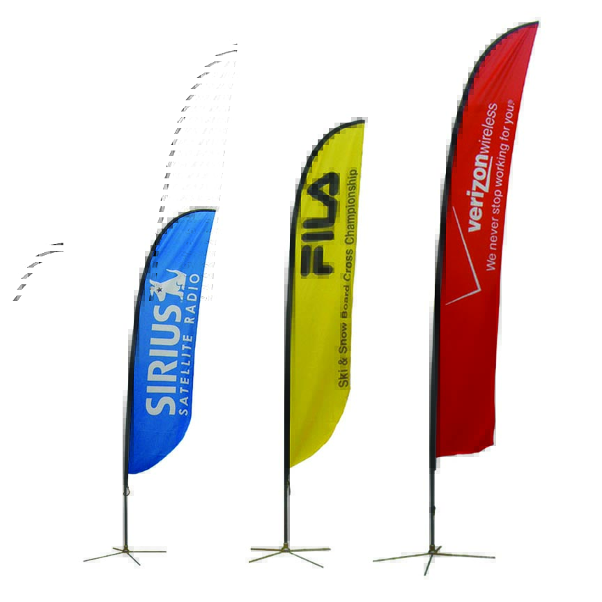 printed outdoor flag