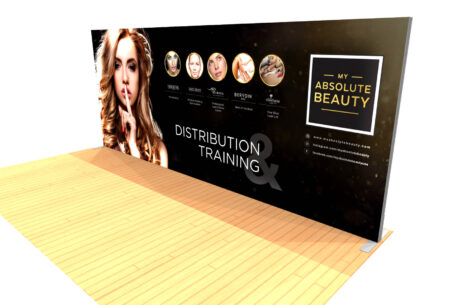 20ft lightbox display angle