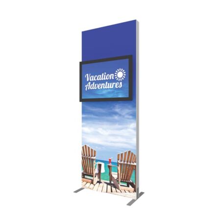 vector frame monitor kiosk 01 single sided