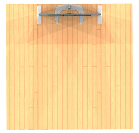 47 x 92 monitor kiosk top