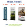 Tension Fabric Banner Stand Sizes