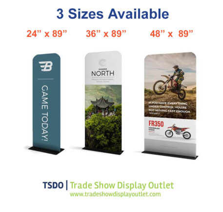 Tension Fabric Banner Stand Sizes