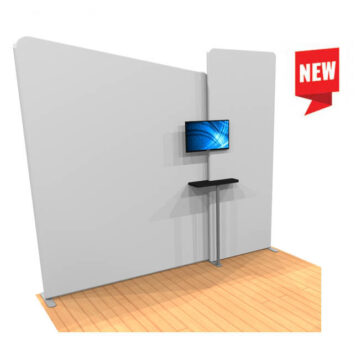 segments monitor mount with shelf