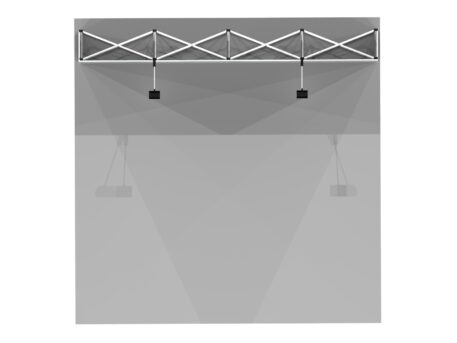10ft Tension Fabric Pop Up Display Top